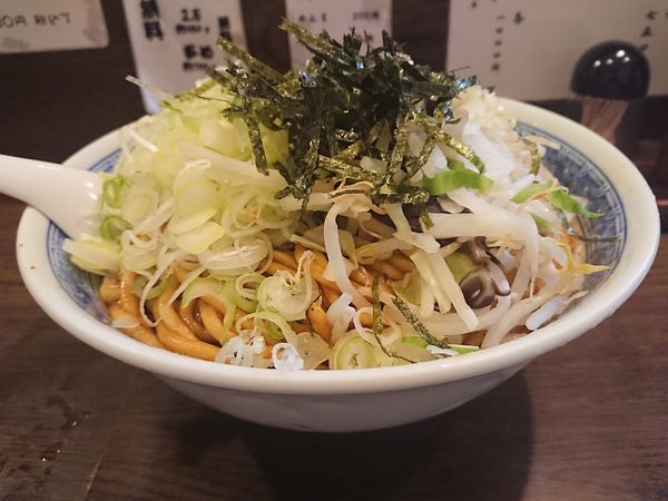 「Ｂ麺＋ねぎ」@麺舗十六の写真