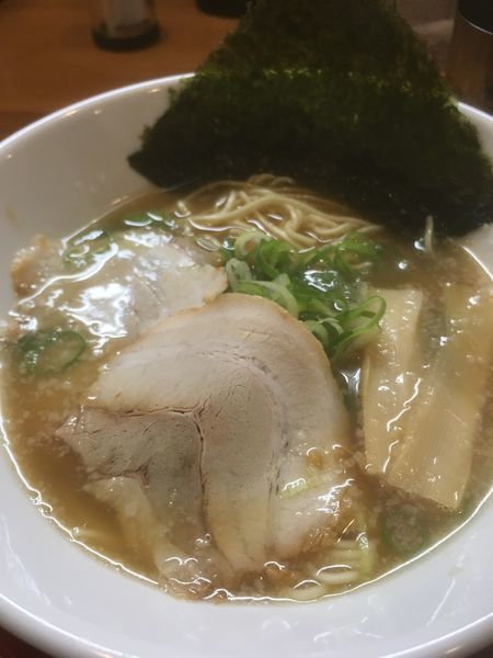 「新恵比朱ラーメン」@らうめん 恵比朱 京都駅前店の写真
