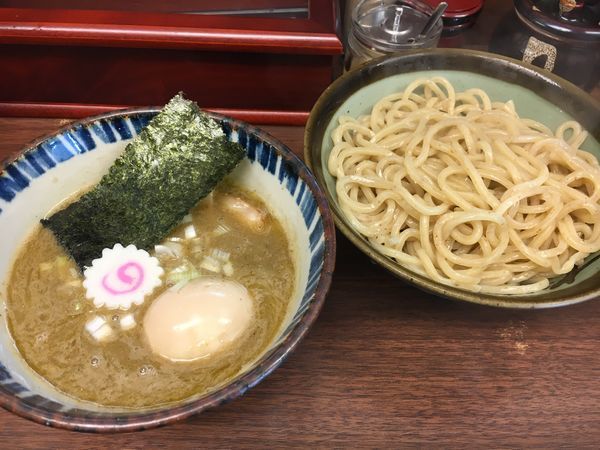 「味玉煮番搾り」@つけめん 三三㐂の写真