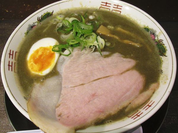 「煮干伝承にごりそば（800円）」@煮干結社 鹿道山の写真