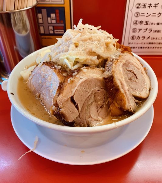 「ラーメン300g」@自家製麺 ダイサンの写真