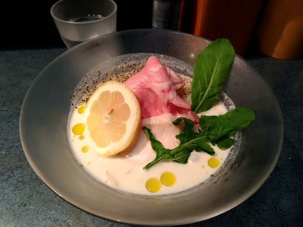 「冷やし貝白湯らーめん」@もとのともの写真