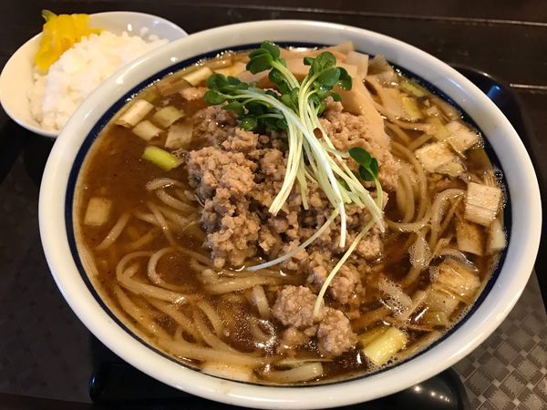 「ヤング麺  900円」@自家製麺 鶏中華そば 火鳥 HINOTORIの写真