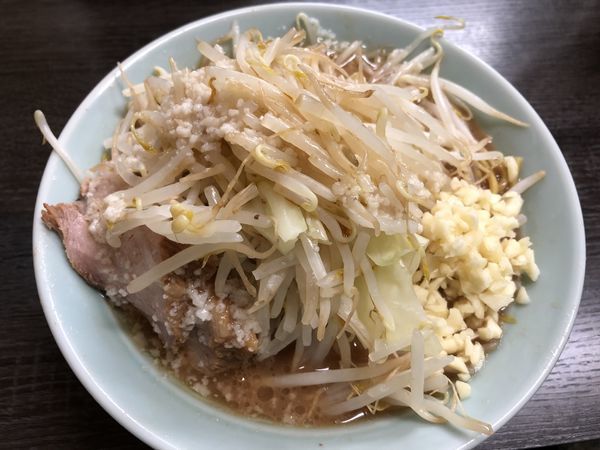 「聖麺 ニンニクマシ」@横浜家系ラーメン ひじり家の写真