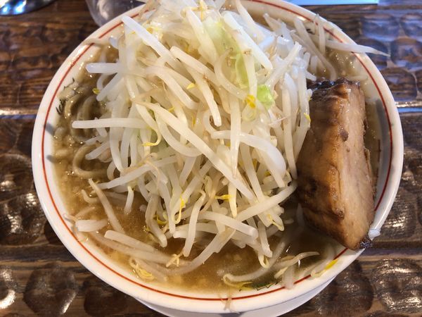 「豚そば　大盛　野菜マシ」@つけめん・らーめん 活龍 茨大前店の写真