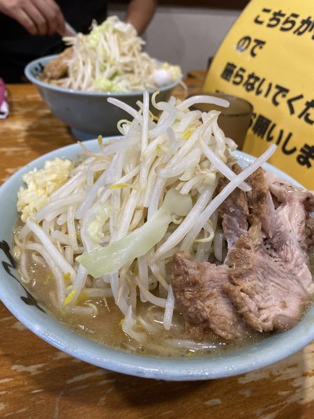 「小ラーメン」@ラーメン二郎 八王子野猿街道店2の写真