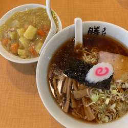 正油ラーメン+ミニカレーセット