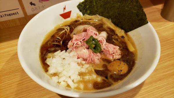 「蟹そば850円」@crab台風。の写真