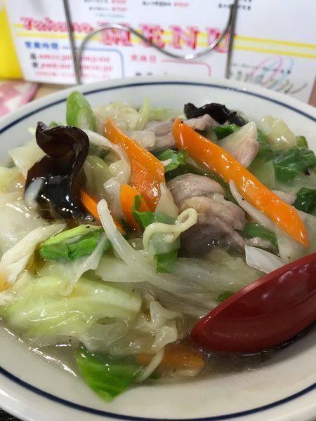 「うまにそば」@中華料理 タカノの写真