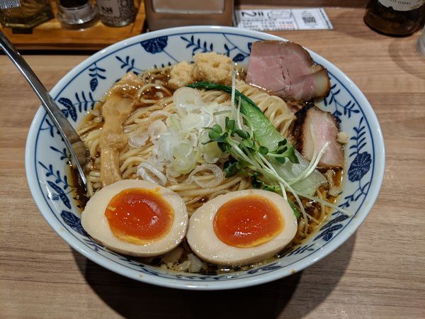 「生姜醤油ラーメン煮卵入り」@Niiの写真