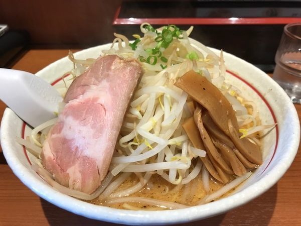 「スタミナらーめん大盛り￥800+￥100」@麺屋 福丸の写真