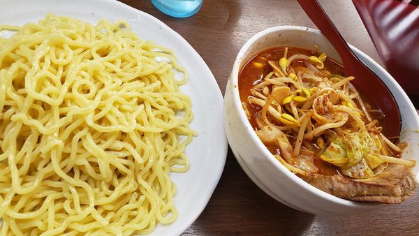 「つけめん辛唐」@まぐろラーメン 大門の写真