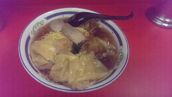 「チャーシューワンタン麺、大盛」@伊峡の写真