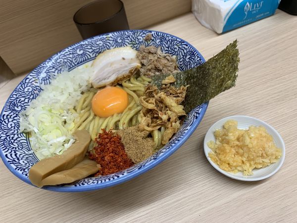 「まぜそば」@狼煙 大宮店の写真