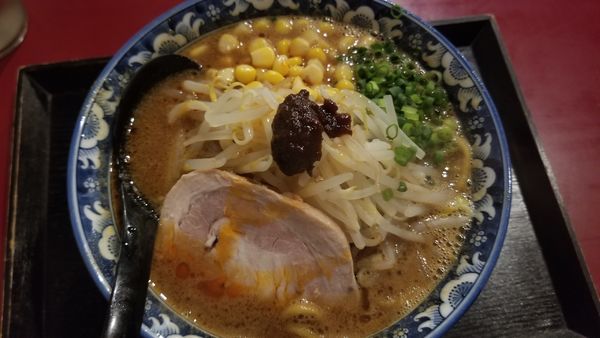 「野菜味噌らぅめん」@麺匠 佐蔵の写真