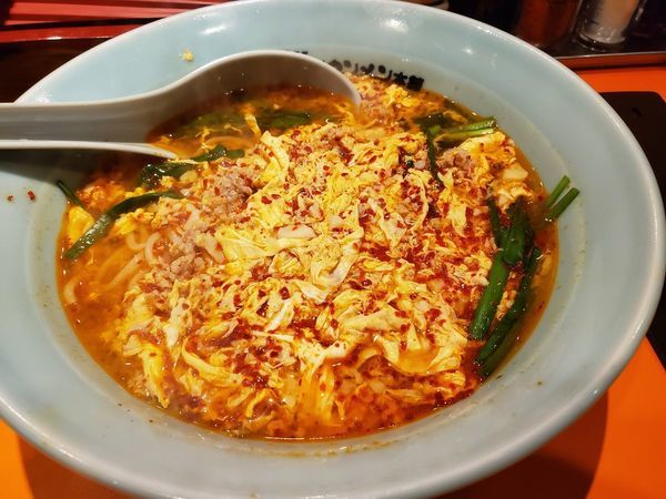 「ニュータンタンメン中辛＋ニラ」@元祖ニュータンタンメン本舗 相模原店の写真