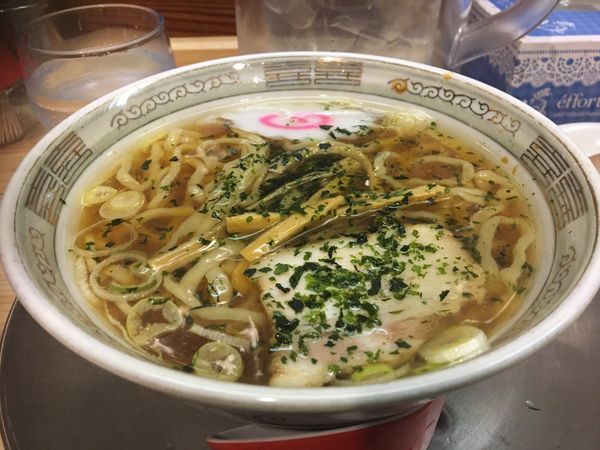 「赤湯しょうゆミニラーメン」@龍上海 新横浜ラーメン博物館店の写真