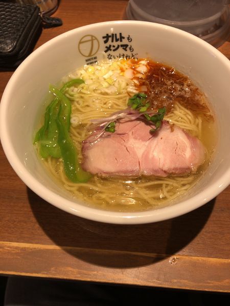 「塩ラーメン」@ナルトもメンマもないけれど。の写真