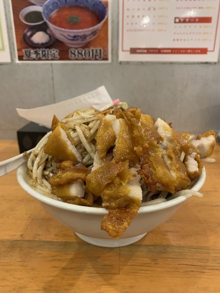 「排骨タンメン」@極濃湯麺 フタツメ 貝沢店の写真