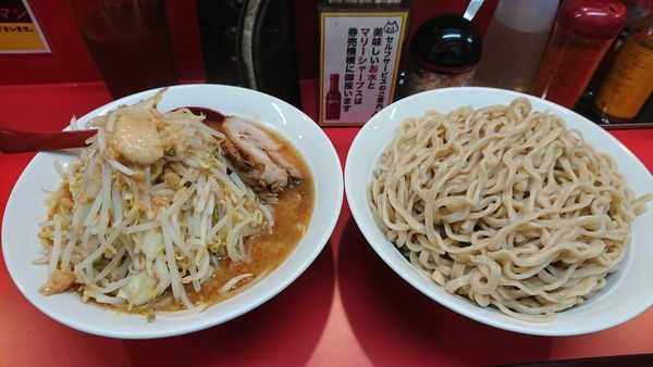 「大つけ麺1000円」@立川マシマシ 古河125号店の写真