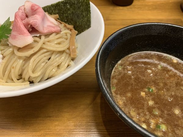 「濃厚魚介つけ麺」@馳走麺 狸穴の写真