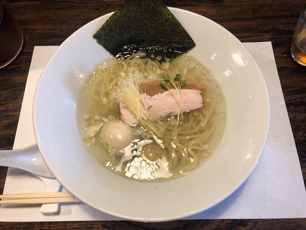 「ぬちまーす塩そば  特製」@中華そば ひしおの写真