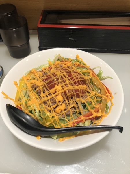 「牛肉チリトマトチーズ麺」@九州博多らーめん麺屋 悟空 立川店の写真