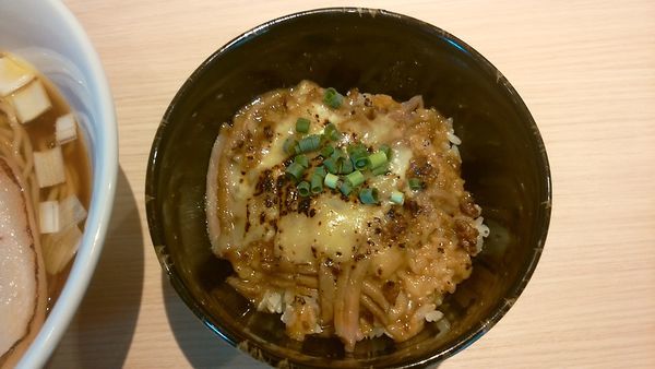 「焼きチーズカレー丼（250円）」@麺屋 一燈の写真
