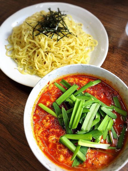 「辛つけ麺(特激辛)」@辛麺屋 音斗の写真