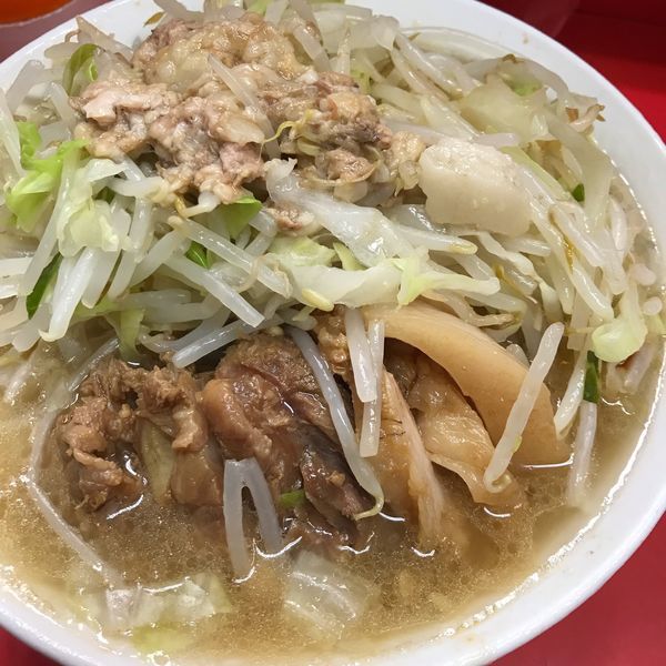 「小ブタヤサイアブラ」@ラーメン二郎 三田本店の写真