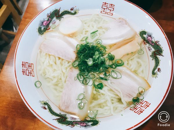 「中華そば塩(大盛り)」@自家製麺中華そば 番家の写真