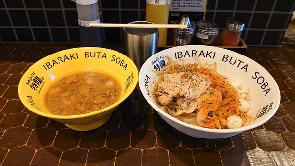 「つけ麺」@茨城豚そば 特龍 本店の写真