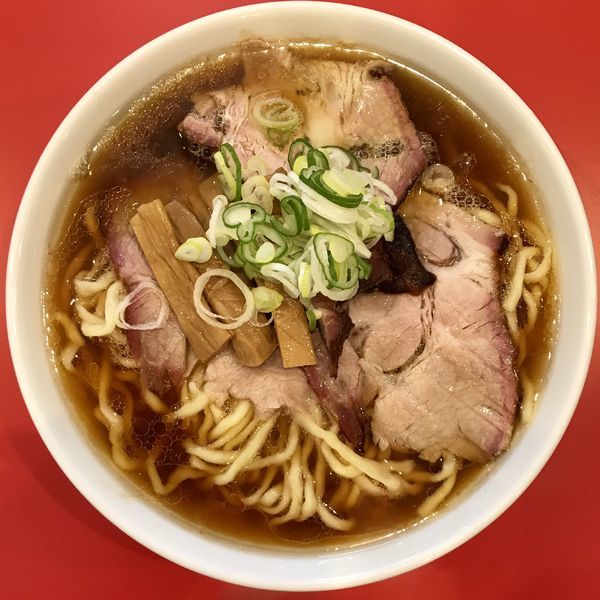 「チャーシューメン ¥950円（麺大盛＋100円）」@麺来亭の写真