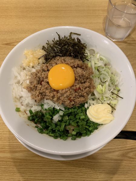 「台湾まぜそば」@とぶよ～ラーメンの写真