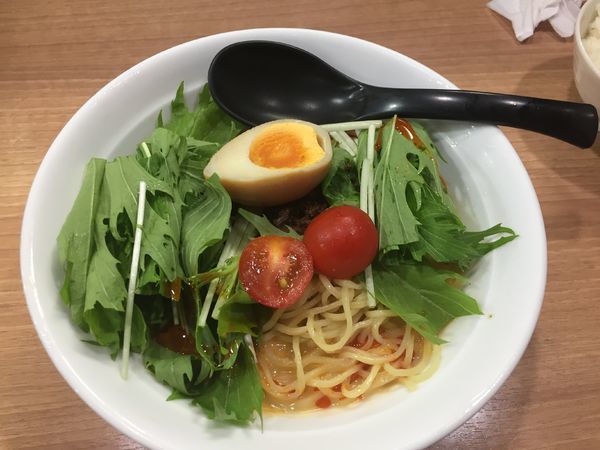 「冷やし担々麺¥690」@えび豚骨 真面目の写真