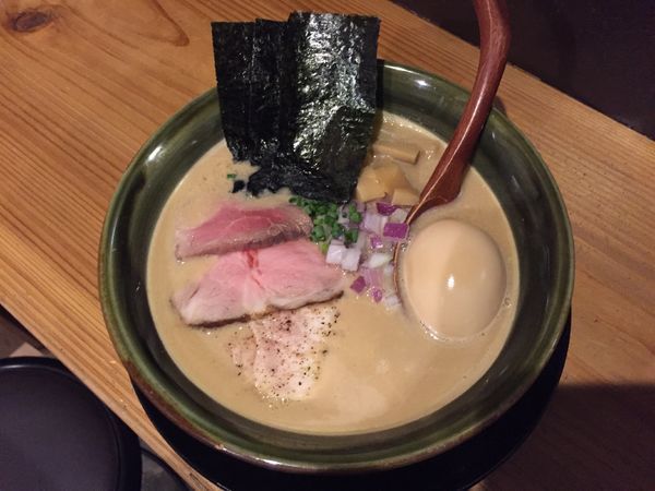 「とりまみれ アンサンブル 大盛」@らーめん タンポポの写真