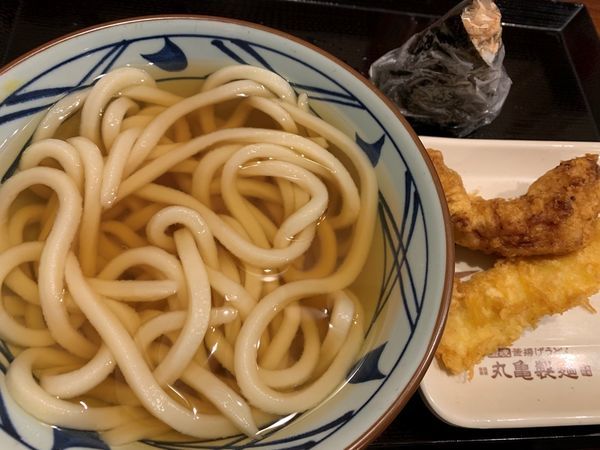 「かけうどん(並)」@丸亀製麺 両国の写真