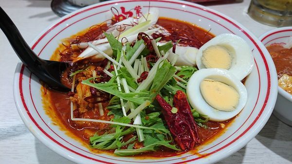 「炎極 プチ麻婆丼 AB醤」@蒙古タンメン 中本 川崎店の写真