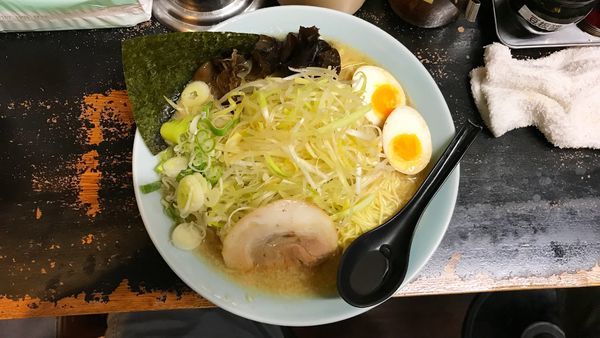 「長浜ネギらーめん大盛味玉トッピング」@長浜らーめん 八王子店の写真