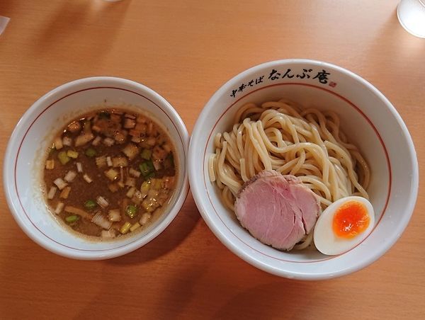 「濃厚サバ豚骨つけ麺　800円」@中華そば なんぶ庵の写真