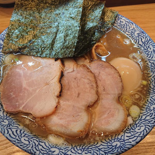 「特製中華そば1110円」@中華そば専門 とんちぼの写真