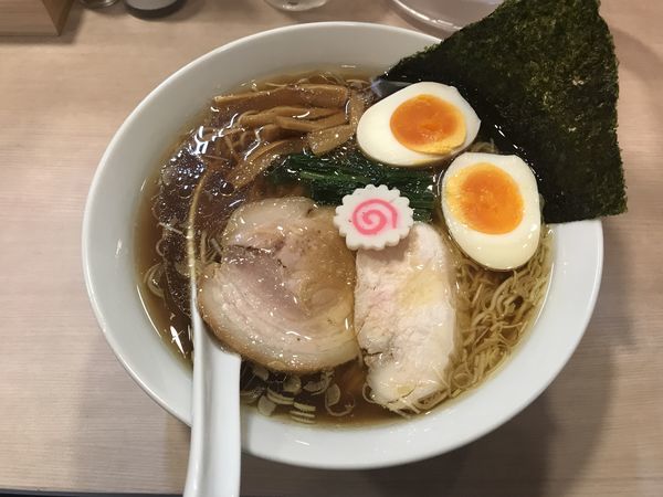 「中華ソバ＋クーポン味玉」@中華ソバ ちゃるめの写真