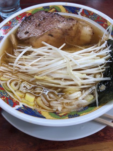 「しょうゆネギ」@まぐろラーメン 大門の写真