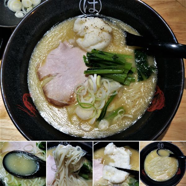 「本日の限定(オープン記念)ラーメン　1000円」@ウミのチカラの写真