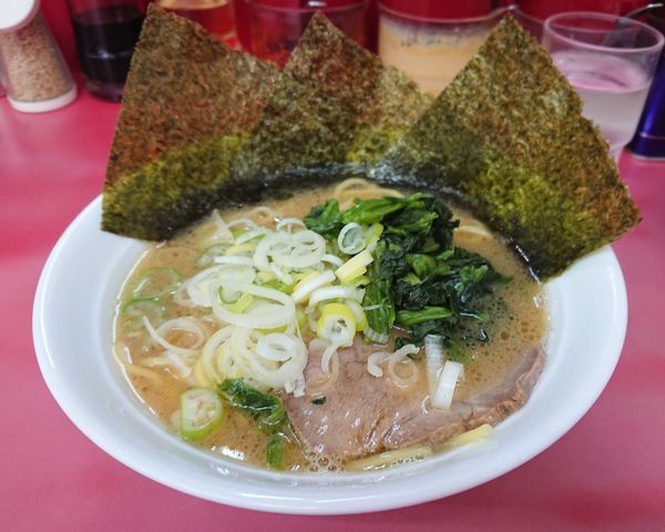 「ラーメン(並、太麺)」@鹿島家 大森店の写真