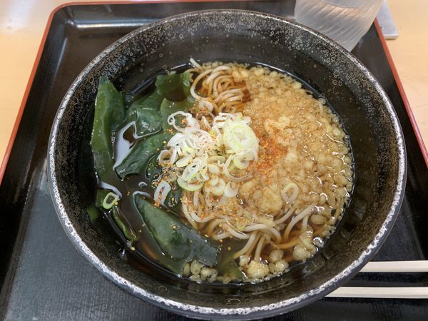 「朝得そば 320円」@梅もと ヤエチカ店の写真