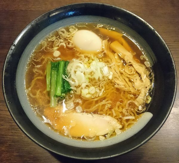 「鶏清湯中華そば(醤油)＋味玉」@鶏々 TORIDORIの写真