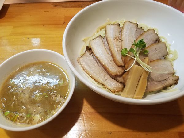 「チャーシューつけ麺」@烏城の写真