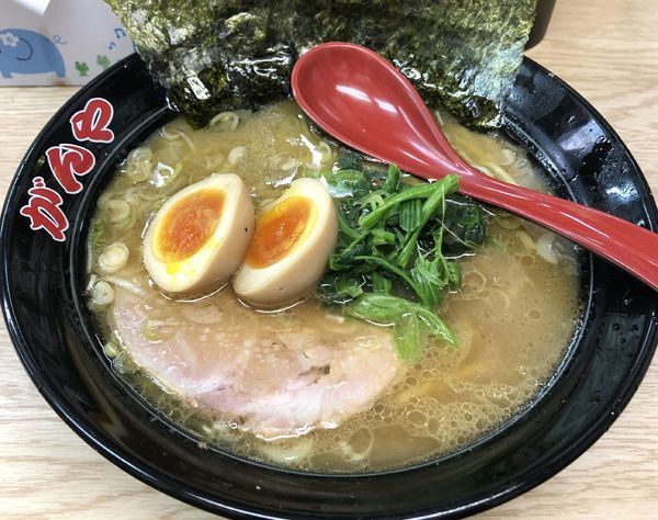 「ラーメン＋味玉（￥700＋クーポン）」@がん家の写真