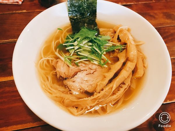 「塩旨そば+穂先メンマ増量」@武麗舞の写真